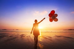 Concept de bonheur, émotions positives, fille heureuse Concept de bonheur, émotions positives, fille heureuse