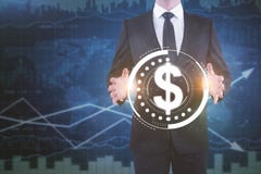 Concept de finances et d'investissement Image libre de droits Concept de finances et d'investissement Image libre de droits