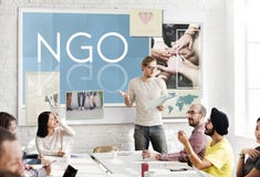 Concept de NGO Contribution Corporate Foundation Nonprofit image stock Concept de NGO Contribution Corporate Foundation Nonprofit image stock