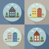 Concept de Real Estate : Chambres à vendre/loyer illustration libre de droits Concept de Real Estate : Chambres à vendre/loyer illustration libre de droits