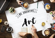Concept de style d'Art Creation Craft Exhibition Imagination image libre de droits Concept de style d'Art Creation Craft Exhibition Imagination image libre de droits
