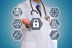 The concept of the doctor having a medical test stock photo The concept of the doctor having a medical test stock photo