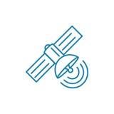Concept linéaire d'icône de détection par radio Ligne par radio signe de vecteur, symbole, illustration de détection illustration de vecteur Concept linéaire d'icône de détection par radio Ligne par radio signe de vecteur, symbole, illustration de détection illustration de vecteur