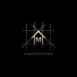 Concept M Letter Logo de Chambre d'or illustration de vecteur Concept M Letter Logo de Chambre d'or illustration de vecteur