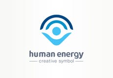 Concept médical de symbole créatif humain d'énergie Logo de soins de santé d'affaires d'abrégé sur mode de vie d'harmonie Protect illustration libre de droits Concept médical de symbole créatif humain d'énergie Logo de soins de santé d'affaires d'abrégé sur mode de vie d'harmonie Protect illustration libre de droits