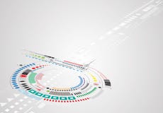 Concept for New Technology Corporate Business & development royalty free illustration Concept for New Technology Corporate Business & development royalty free illustration