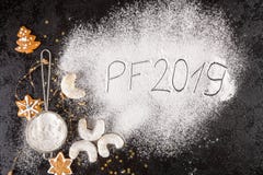 Concept PF 2019 de Noël photographie stock Concept PF 2019 de Noël photographie stock