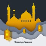 Conception de calibre de fond de kareem de Ramadan illustration de vecteur Conception de calibre de fond de kareem de Ramadan illustration de vecteur