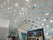 Conception de plafond d'aéroport de Shenzhen en Chine photos libres de droits Conception de plafond d'aéroport de Shenzhen en Chine photos libres de droits