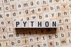 Concepto de programación de la palabra del lenguaje de Python fotos de archivo libres de regalías Concepto de programación de la palabra del lenguaje de Python fotos de archivo libres de regalías