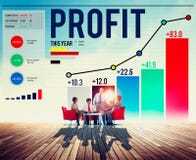 Concepto del crecimiento de la renta financiera de la ventaja del beneficio Foto de archivo libre de regalías Concepto del crecimiento de la renta financiera de la ventaja del beneficio Foto de archivo libre de regalías