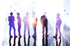Concepto del trabajo en equipo, del éxito y de la reunión imagenes de archivo Concepto del trabajo en equipo, del éxito y de la reunión imagenes de archivo