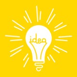 Conceptuele illustratie van het abstracte heldere die glanzen lightbulb met het woordidee binnen het wordt geschreven stock illustratie Conceptuele illustratie van het abstracte heldere die glanzen lightbulb met het woordidee binnen het wordt geschreven stock illustratie