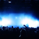 concert crowd στοκ φωτογραφία με δικαίωμα ελεύθερης χρήσης concert crowd στοκ φωτογραφία με δικαίωμα ελεύθερης χρήσης