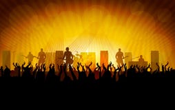 Concert popmusic vector illustration Concert popmusic vector illustration