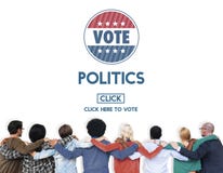 Concetto del partito di governo di elezione di voto di politica fotografia stock Concetto del partito di governo di elezione di voto di politica fotografia stock