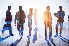 Concetto di investimento e di lavoro di squadra illustrazione di stock Concetto di investimento e di lavoro di squadra illustrazione di stock
