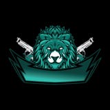 Concetto di logo del esport di gioco della mascotte con l'illustrazione animale illustrazione di stock Concetto di logo del esport di gioco della mascotte con l'illustrazione animale illustrazione di stock