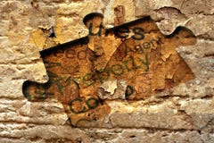 Concetto di puzzle della proprietà royalty illustrazione gratis Concetto di puzzle della proprietà royalty illustrazione gratis