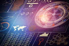 Concetto di tecnologia, dell'innovazione e di finanza illustrazione vettoriale Concetto di tecnologia, dell'innovazione e di finanza illustrazione vettoriale
