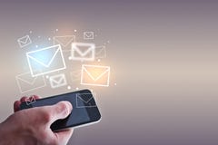 Concetto di vendita del email Concetto di vendita del email