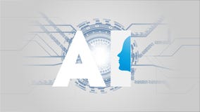 Concetto futuristico di AI di intelligenza artificiale Grande visualizzazione umana di dati con la mente cyber Apprendimento prof royalty illustrazione gratis Concetto futuristico di AI di intelligenza artificiale Grande visualizzazione umana di dati con la mente cyber Apprendimento prof royalty illustrazione gratis