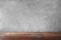 Concrete wall old wooden floor empty living room stock photo Concrete wall old wooden floor empty living room stock photo