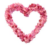 Confetti heart Royalty Free Stock Photography Confetti heart Royalty Free Stock Photography