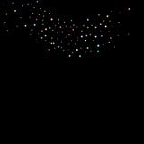 Confetti искры яркого блеска радужный голографический иллюстрация штока Confetti искры яркого блеска радужный голографический иллюстрация штока