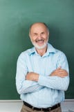 Confident expert teacher looking at camera Royalty Free Stock Photo Confident expert teacher looking at camera Royalty Free Stock Photo