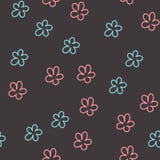 Configuration sans joint avec les fleurs colorées Vecteur illustration de vecteur Configuration sans joint avec les fleurs colorées Vecteur illustration de vecteur