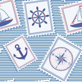 Configuration sans joint marine illustration de vecteur Configuration sans joint marine illustration de vecteur