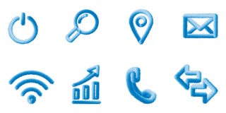 Conjunto de iconos del vector elementos Eps10 de la web stock de ilustración Conjunto de iconos del vector elementos Eps10 de la web stock de ilustración