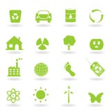 Conjunto del icono de Eco ilustración del vector Conjunto del icono de Eco ilustración del vector