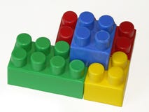 Connection of children's cubes Connection of children's cubes