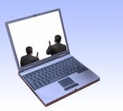 Connectivity Between Businessmen Royalty Free Stock Photo Connectivity Between Businessmen Royalty Free Stock Photo