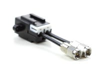 Connettore elettrico automobilistico immagini stock Connettore elettrico automobilistico immagini stock