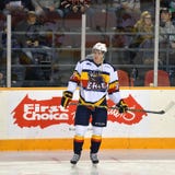 Connor McDavid μπροστά από το πρώτο σημάδι επιλογής στοκ εικόνες Connor McDavid μπροστά από το πρώτο σημάδι επιλογής στοκ εικόνες