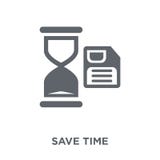 Conservi l'icona di tempo dalla raccolta del managemnet di tempo illustrazione vettoriale Conservi l'icona di tempo dalla raccolta del managemnet di tempo illustrazione vettoriale