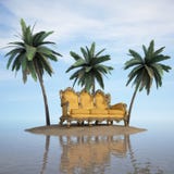 Console ilustração stock