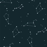 Constellation vector seamless pattern of abstract galaxy cartoon universe background kids polygonal stars texture vector illustration Constellation vector seamless pattern of abstract galaxy cartoon universe background kids polygonal stars texture vector illustration