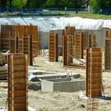 Construction Building Foundation Stock Images Construction Building Foundation Stock Images