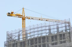 Construction Crane Royalty Free Stock Photos