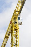 Construction Crane Against Blue Sky Royalty Free Stock Image