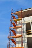 Construction frames at the construction site royalty free stock image Construction frames at the construction site royalty free stock image