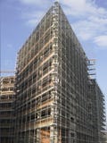 Construction Site Of Modern Building Royalty Free Stock Photos