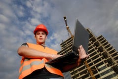 Construction Supervisor Stock Photo
