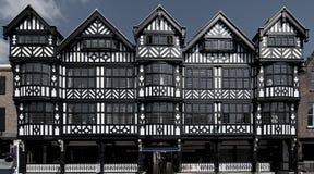 Constructions de Tudor photographie stock Constructions de Tudor photographie stock