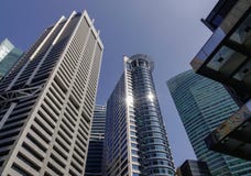 Constructions modernes à Singapour image stock Constructions modernes à Singapour image stock
