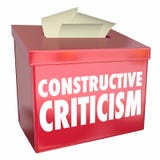 Constructive Criticism Suggestion Box Helpful Feedback 3d Illust Stock Photo Constructive Criticism Suggestion Box Helpful Feedback 3d Illust Stock Photo
